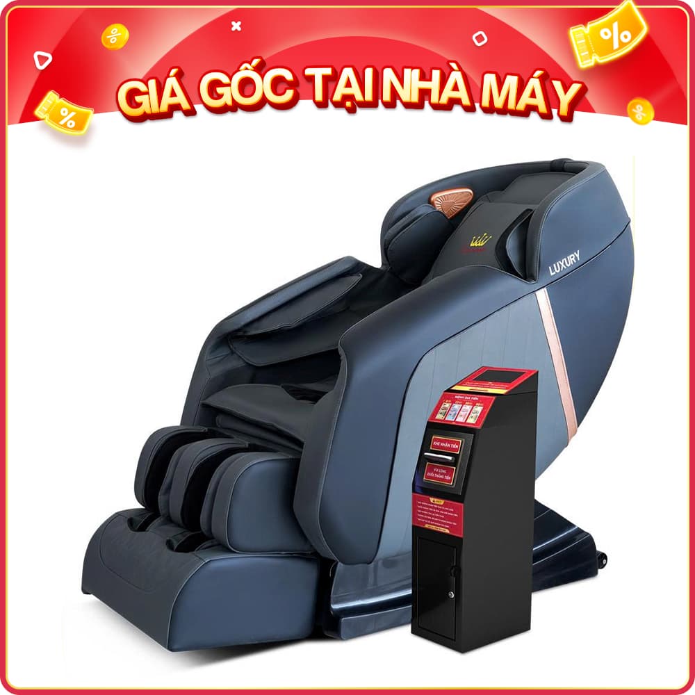 Ghế massage kinh doanh Queen Crown QC KD77 QR