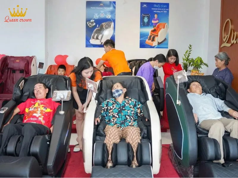 Showroom bán ghế massage phường Thuận Giao