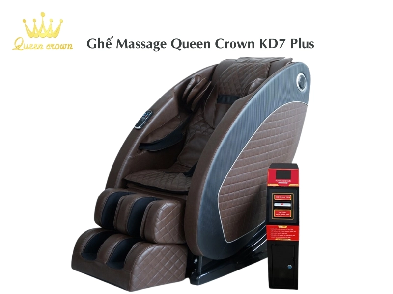 Ghế massage Queen Crown QC KD7 Plus
