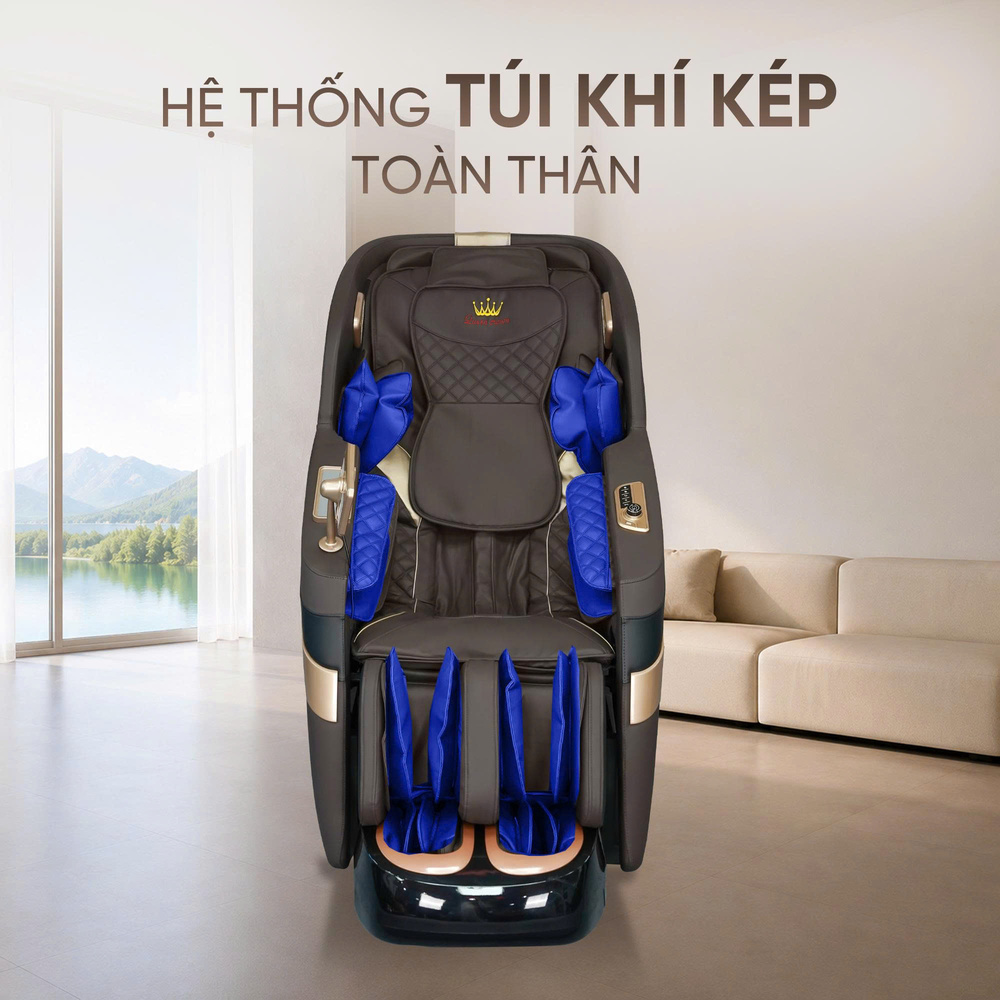 Ghế Massage Queen Crown QM501 - Túi khí