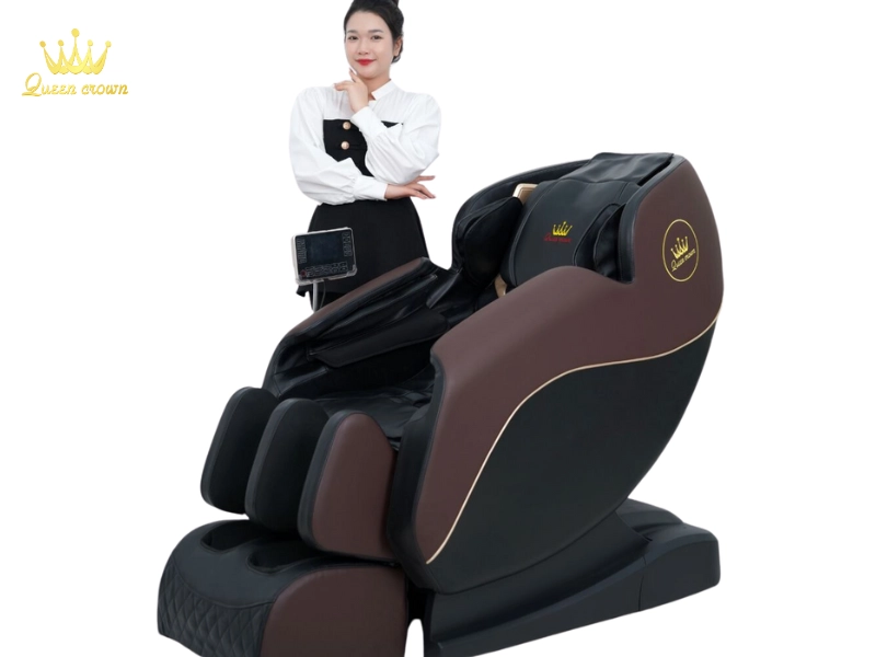 Ghế massage Queen Crown QE 79 mang lại cảm giác thư giãn tối đa, giúp cơ thể nhanh chóng trở lại trạng thái khỏe mạnh