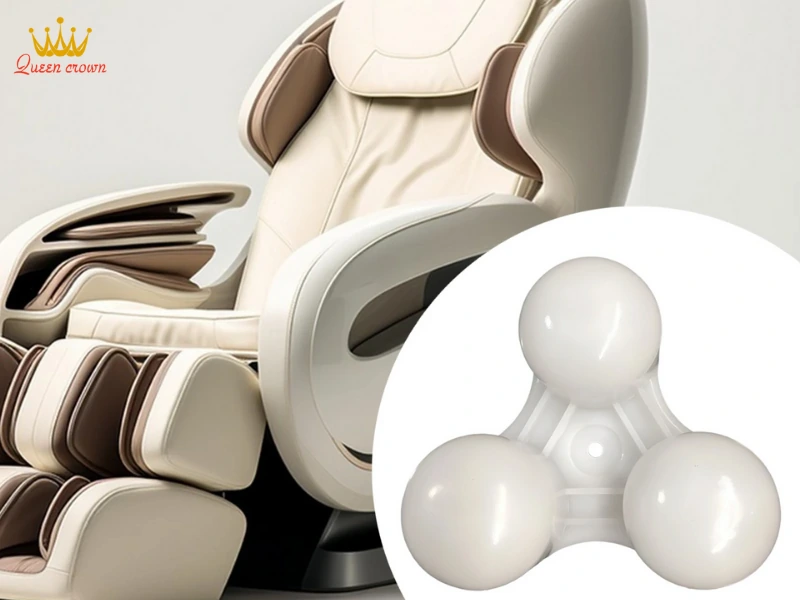 Hướng dẫn cách khắc phục bi lăn ghế massage bị hư