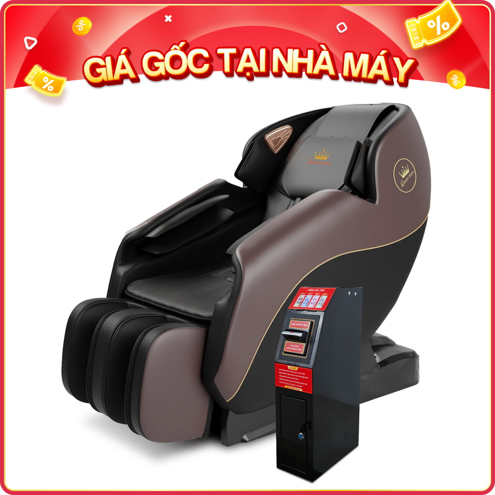 Ghế massage kinh doanh Queen Crown KD79