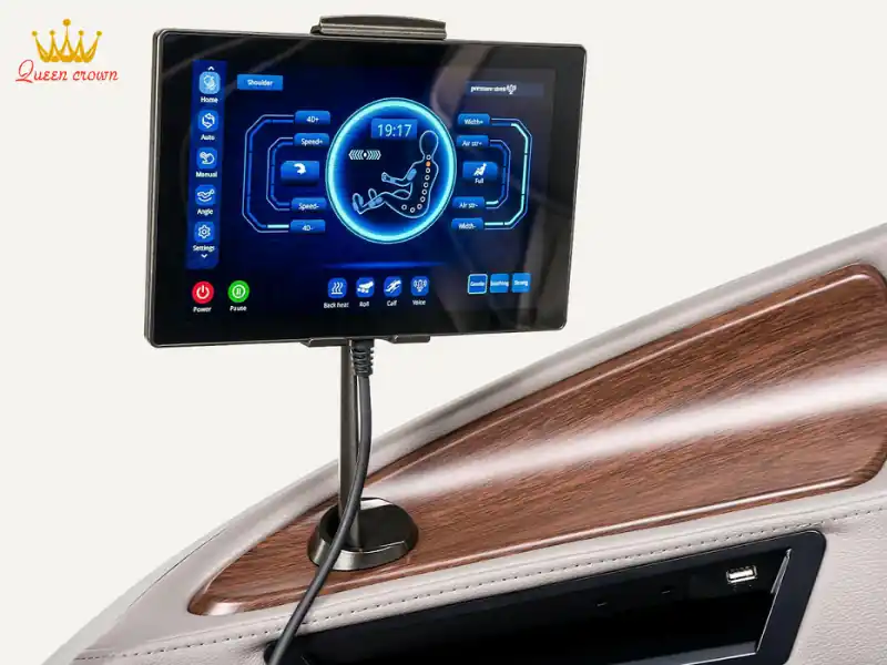 Cách khắc phục khi màn hình ghế massage bị bể