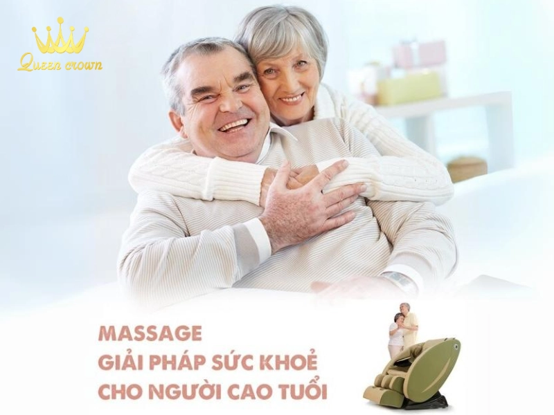 Lợi ích của ghế massage cho người cao tuổi