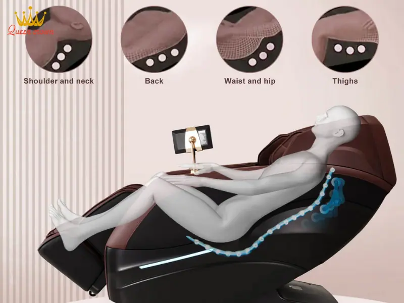 Dấu hiệu nhận biết ghế massage bị lỗi chế độ không trọng lực