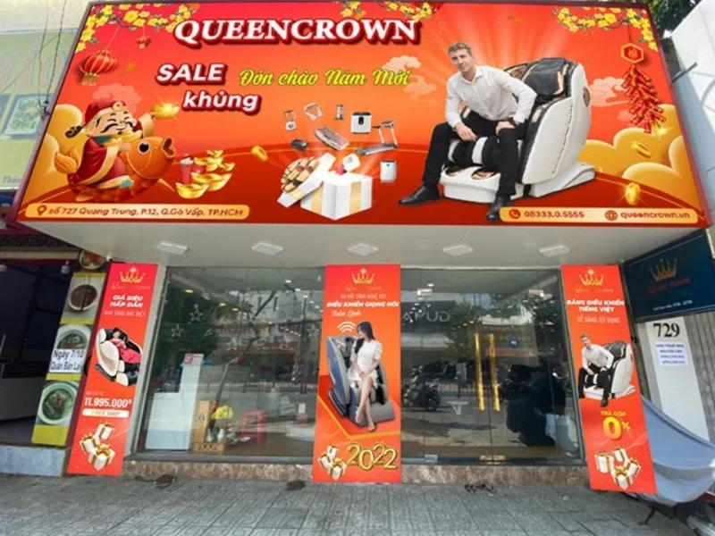 Showroom Queen Crown Hồ Chí Minh