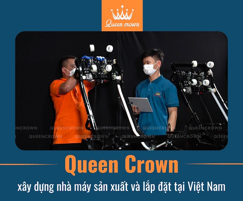 queen crown xây dựng nhà máy tại việt nam đạt chuẩn công nghệ châu âu