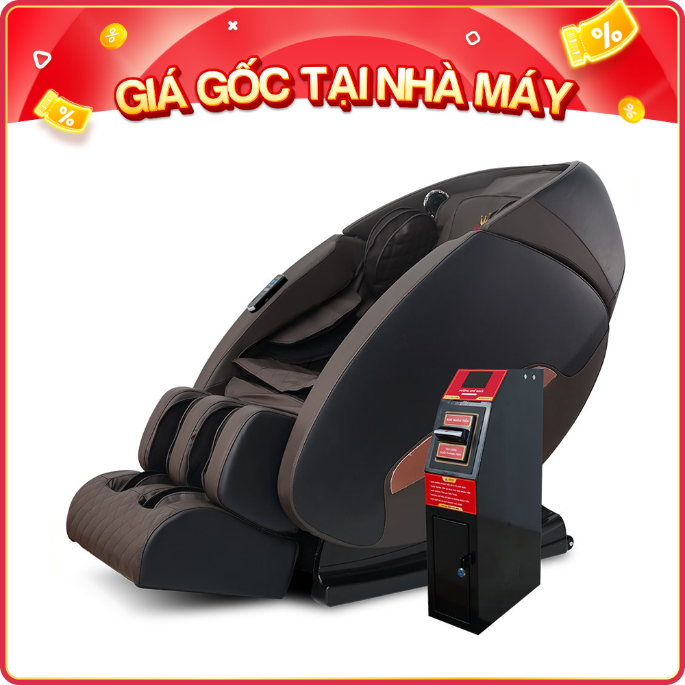 Ghế massage kinh doanh Queen Crown QC KD6 Plus