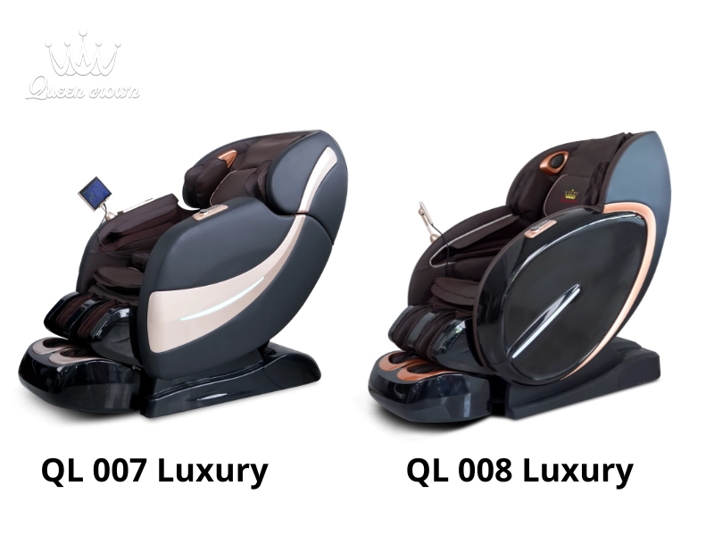 Nên lựa chọn ghế massage QL 007 Luxury hay QL 008 Luxury