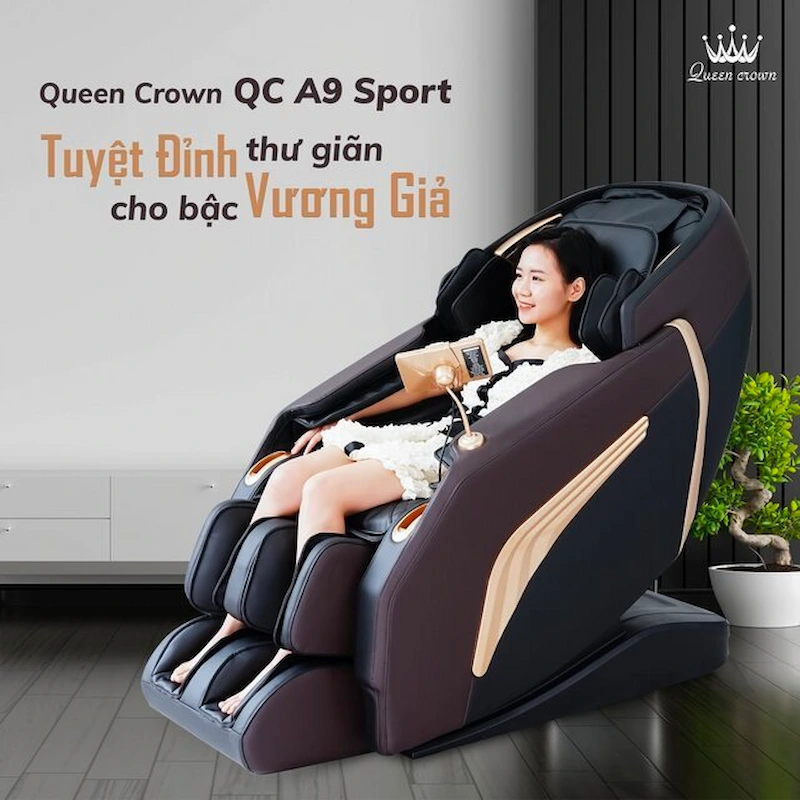 ghế queen crown qc a9 sport “tuyệt đỉnh”