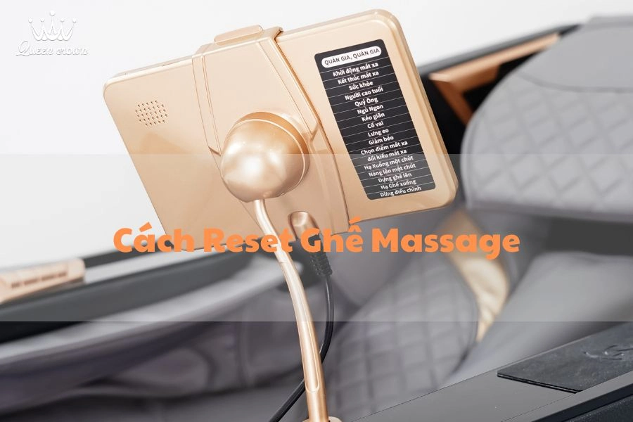 #Cách Reset Ghế Massage Đơn Giản Tại Nhà Mà Bạn Cần Biết
