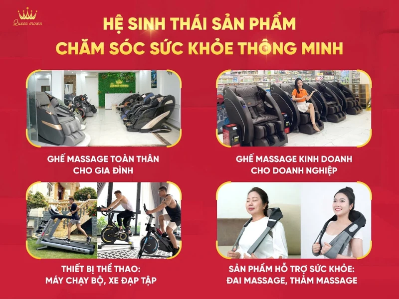 Sản Xuất Ghế Massage OEM Theo Yêu Cầu Doanh Nghiệp