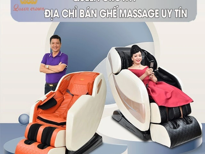 Queen Crown là địa chỉ bán ghế massage uy tín