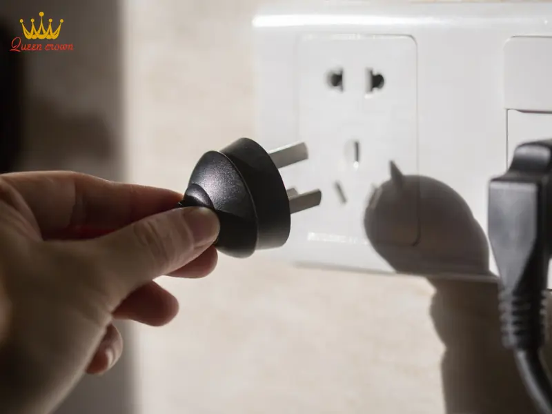 Nên kiểm tra nguồn điện khi đèn led bên hông ghế massage không sáng