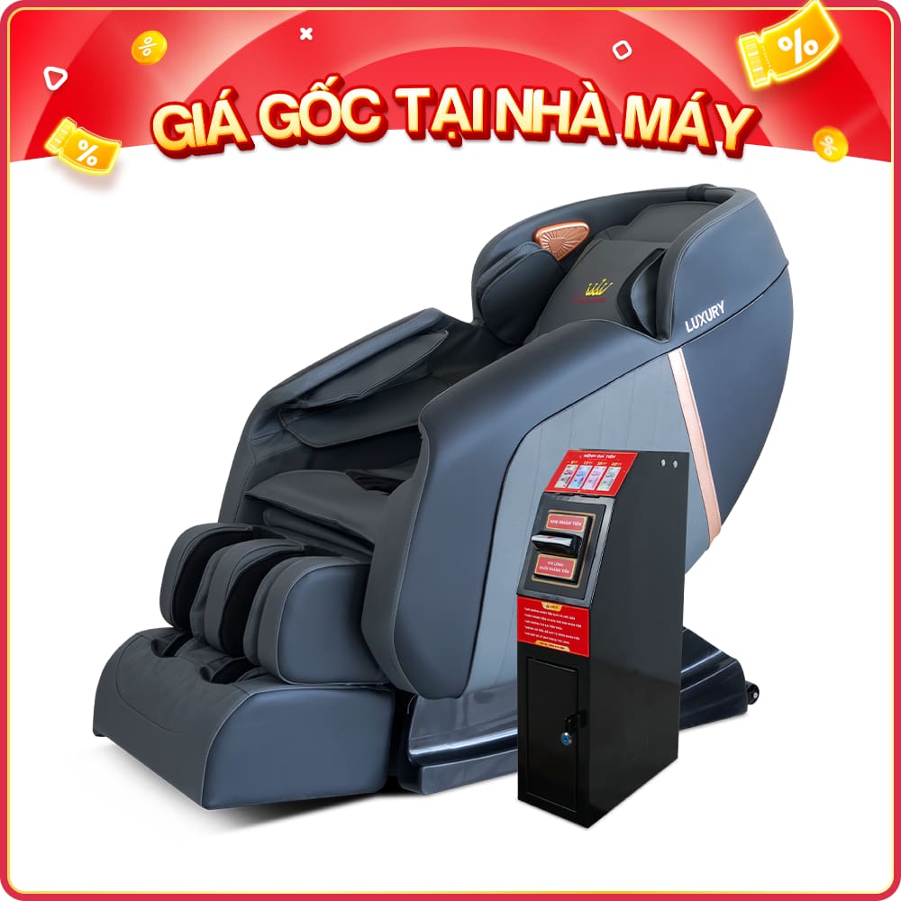 Ghế massage kinh doanh Queen Crown QC KD77