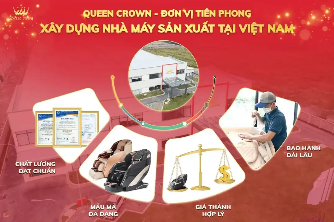 Queen Crown - Thương hiệu Việt đáng tin cậy