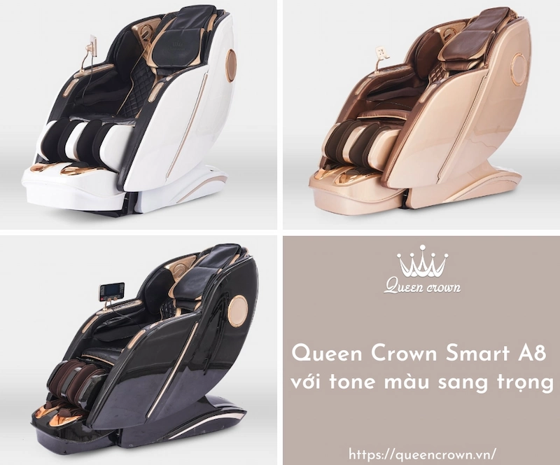 queen crown smart a8 được coi là “biểu tượng” của sự sang trọng