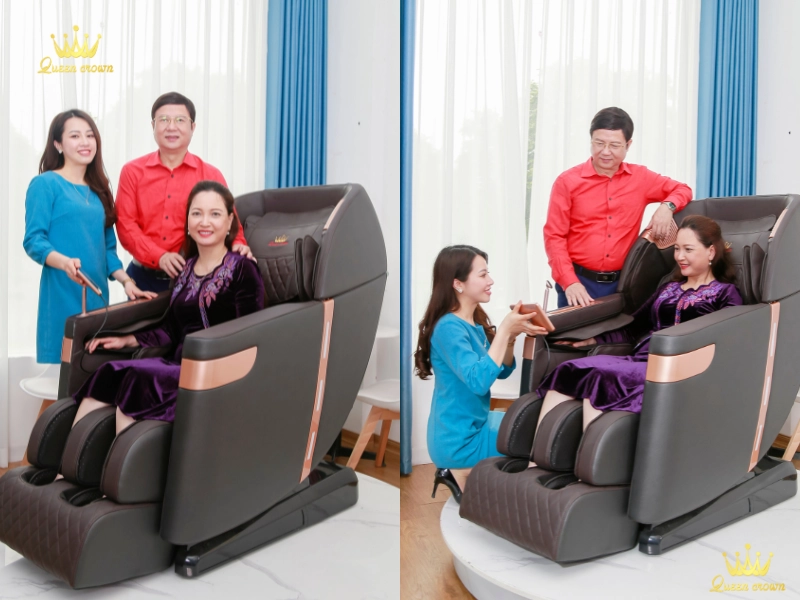 Một số lưu ý khi sử dụng ghế massage cho người cao tuổi