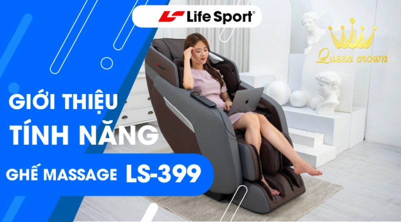 ghế massage lifesport ls-399 chuyên nghiệp