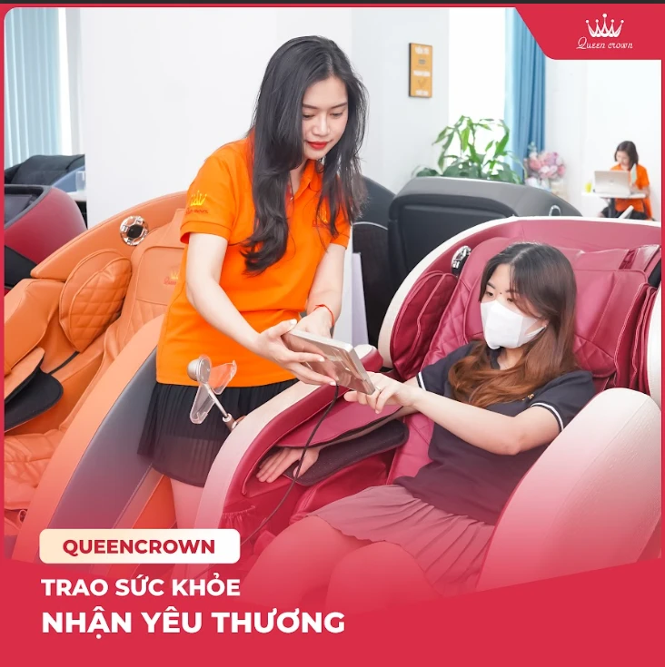 ghế massage tại Kiến An