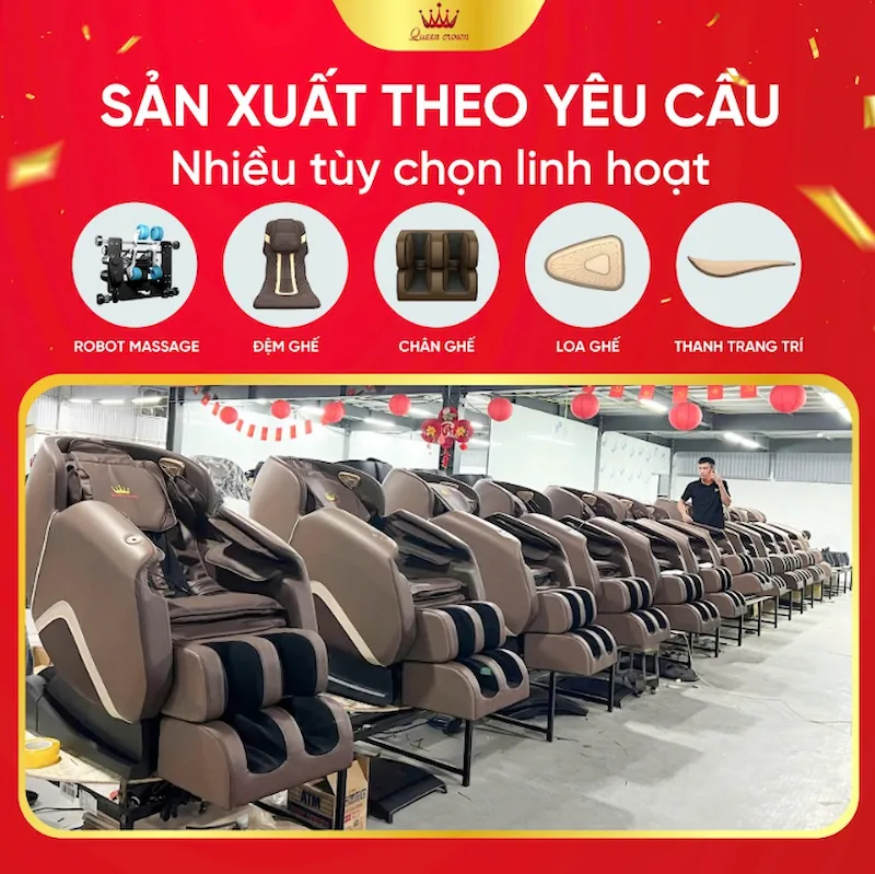 Nhà Máy Gia Công Ghế Massage Lân Cận: Tối Ưu Chi Phí, Giao Hàng Nhanh Chóng