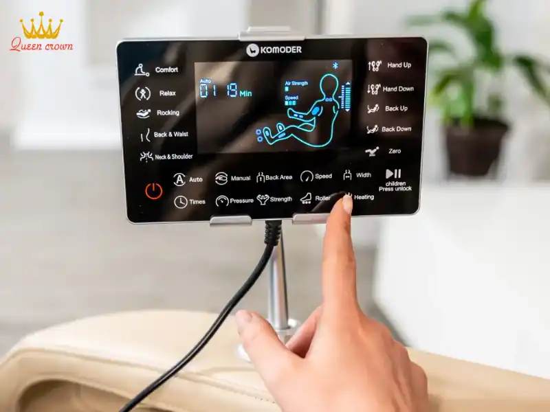 Nguyên nhân khiến điều khiển ghế massage bị ướt