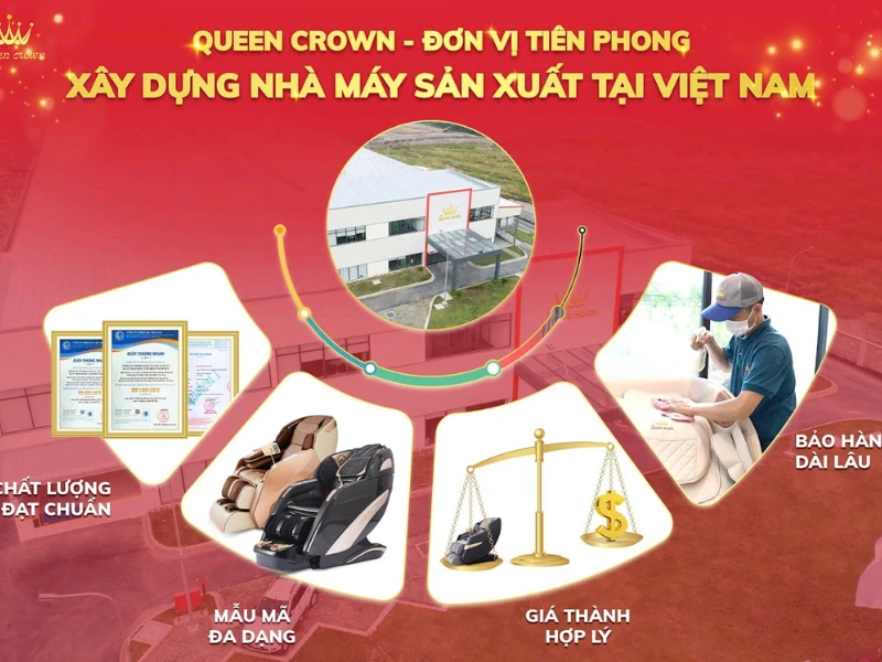 Xưởng Gia Công Ghế Massage Trị Liệu Chuyên Nghiệp