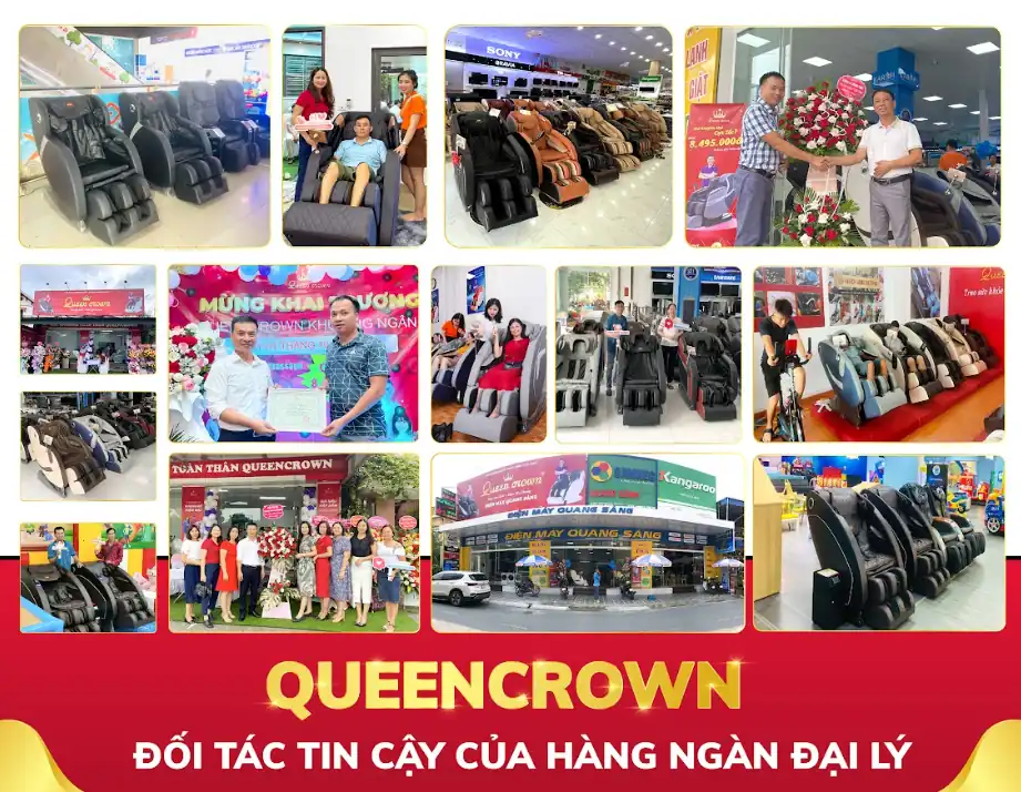 Mở ra cơ hội hợp tác với nhà máy ghế matxa Queen Crown