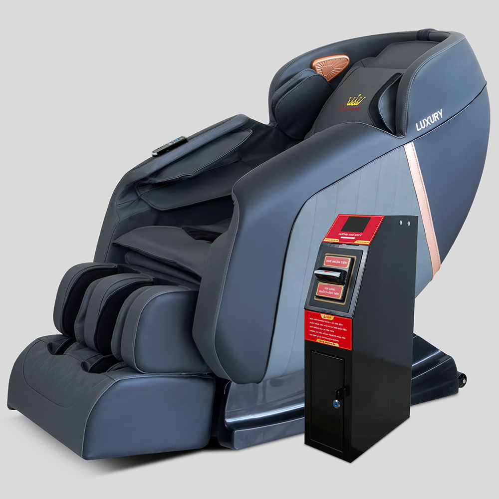 Ghế massage kinh doanh Queen Crown QC KD77 Plus