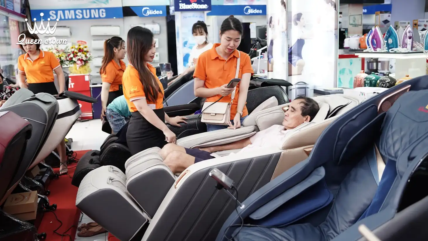 ghế massage tại Dương Kinh