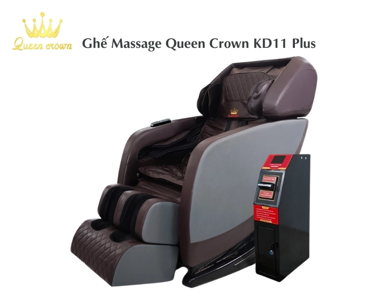 Ghế massage Queen Crown QC KD11 Plus