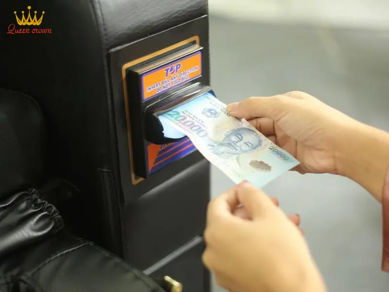 Cách phòng tránh hộp đựng tiền của ghế massage bị kẹt hiệu quả