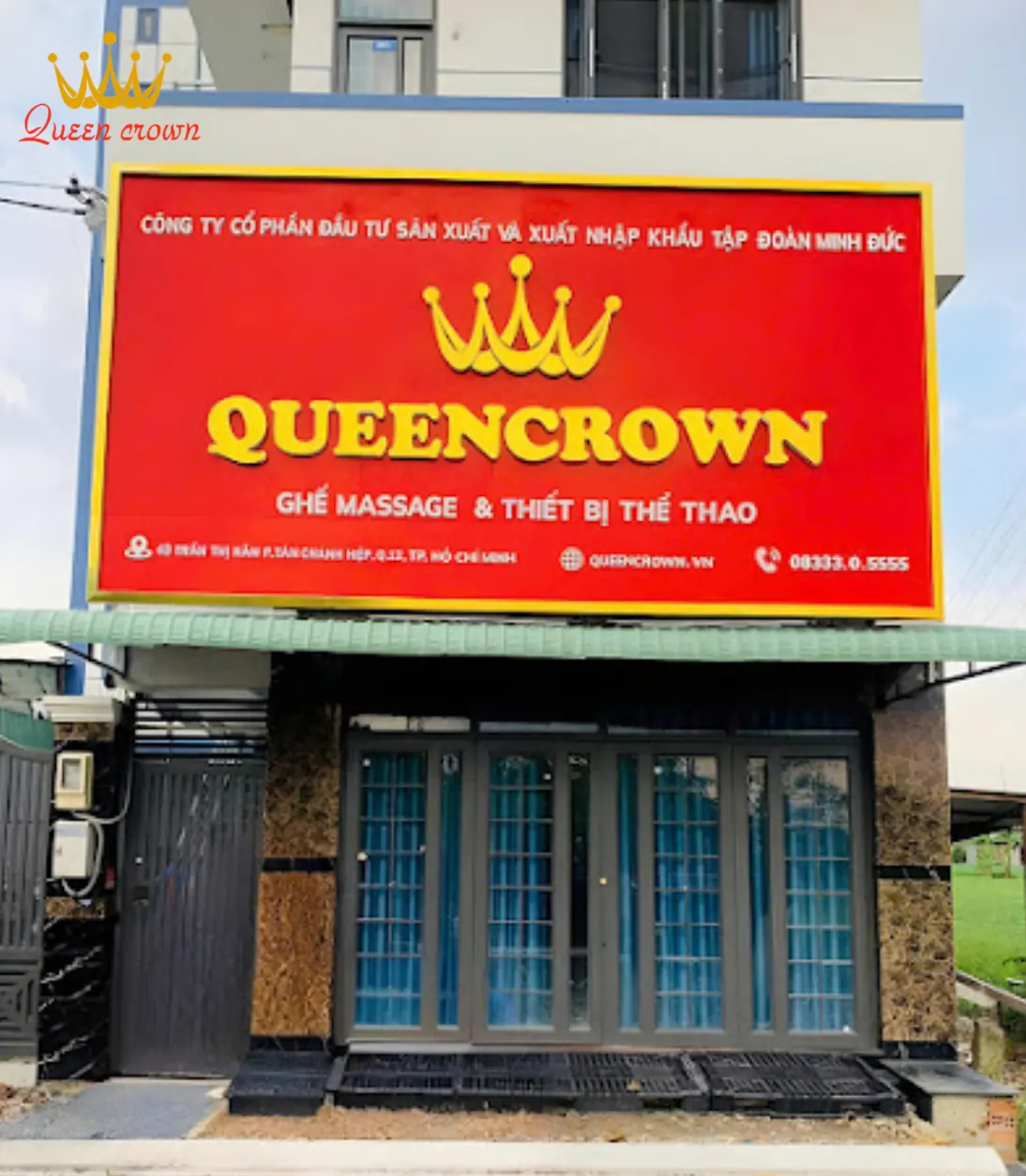 Địa chỉ showroom bán ghế massage phường Trung Mỹ Tây của Queen Crown