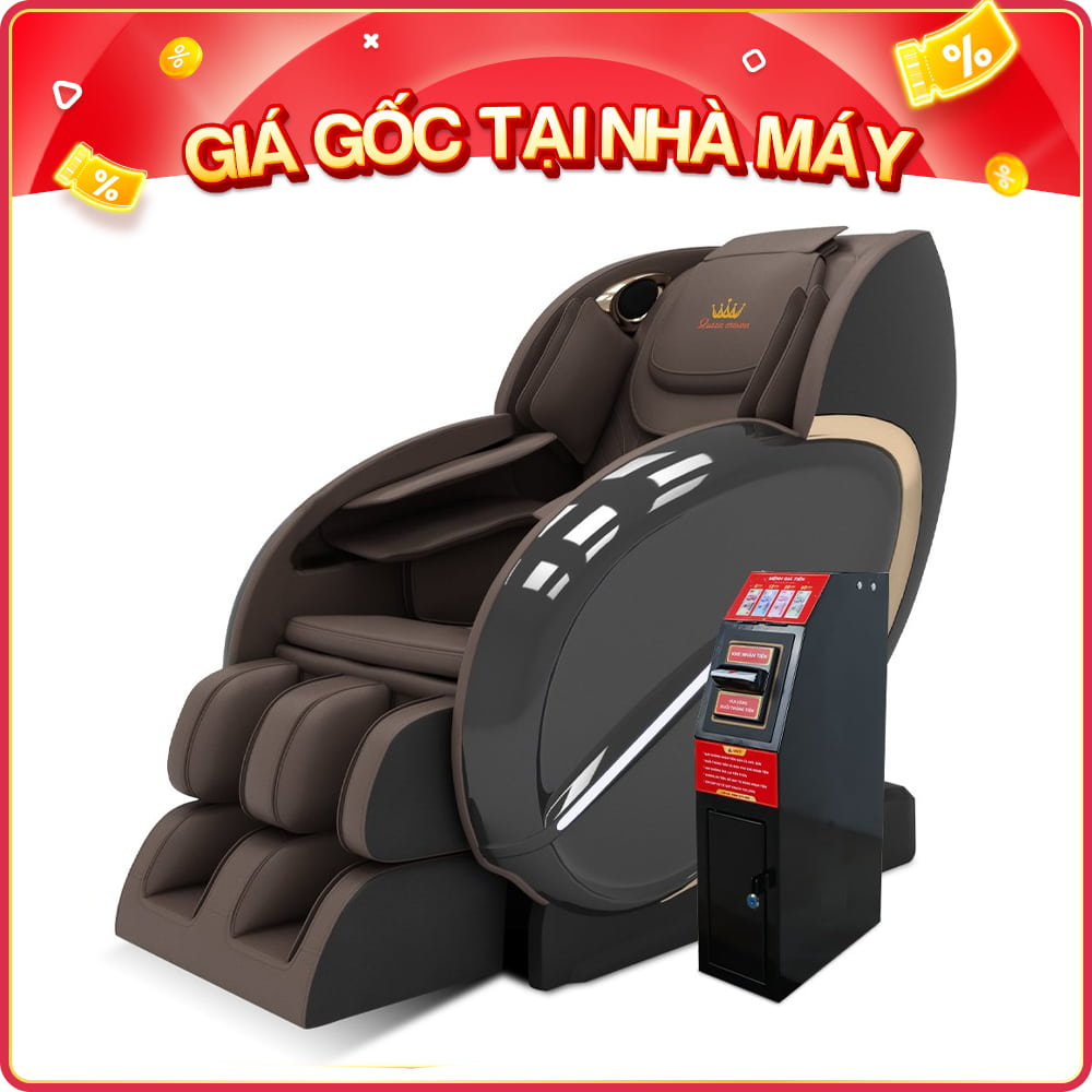 Ghế massage kinh doanh Queen Crown QC KD008
