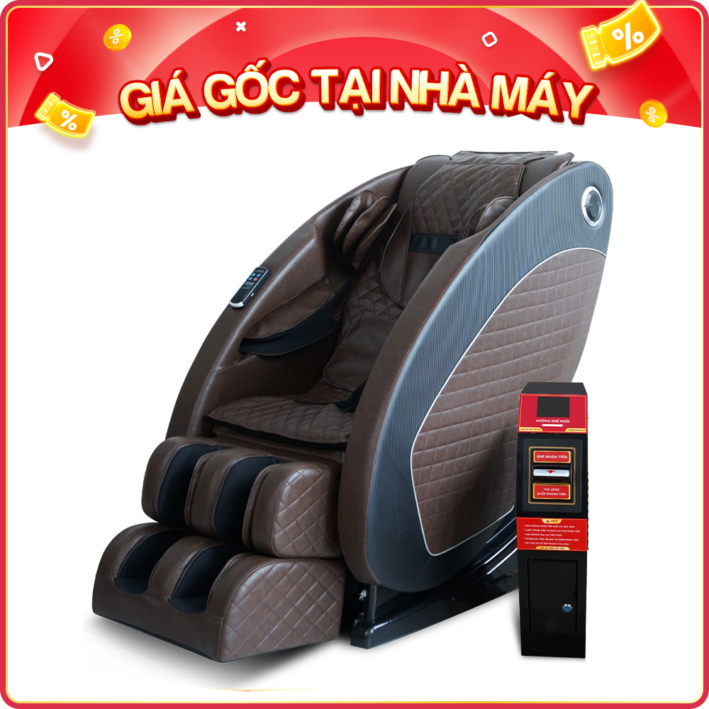 Ghế massage kinh doanh Queen Crown QC KD7 Plus
