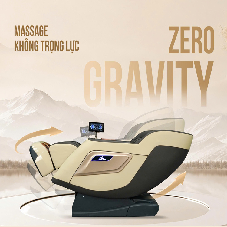 Ghế massage Queen Crown QM S300 - Thư giãn cột sống