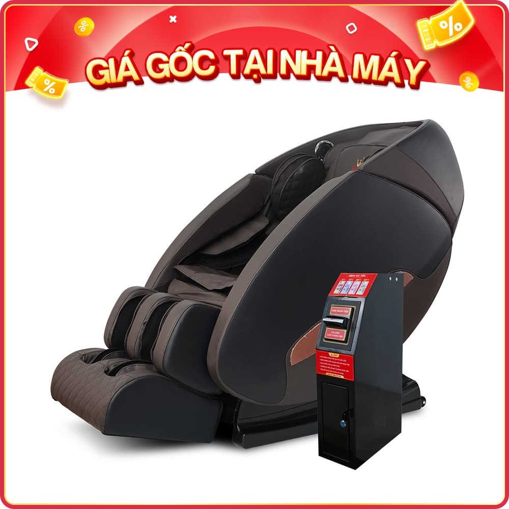 Ghế massage kinh doanh Queen Crown QC KD6