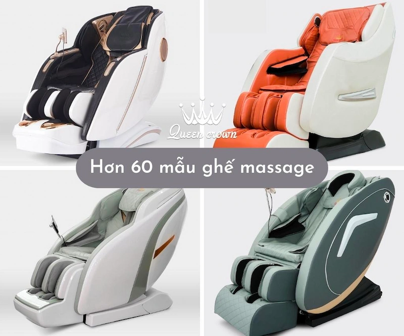 các sản phẩm ghế massage này sẽ là điểm nhấn nổi bật cho không gian nội thất của bạn