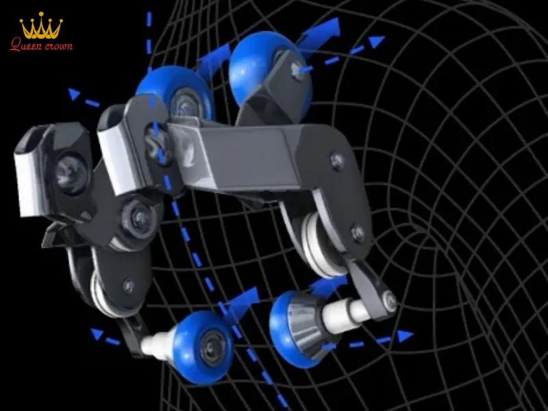 Tại sao nên chọn ghế massage có con lăn Silicon?