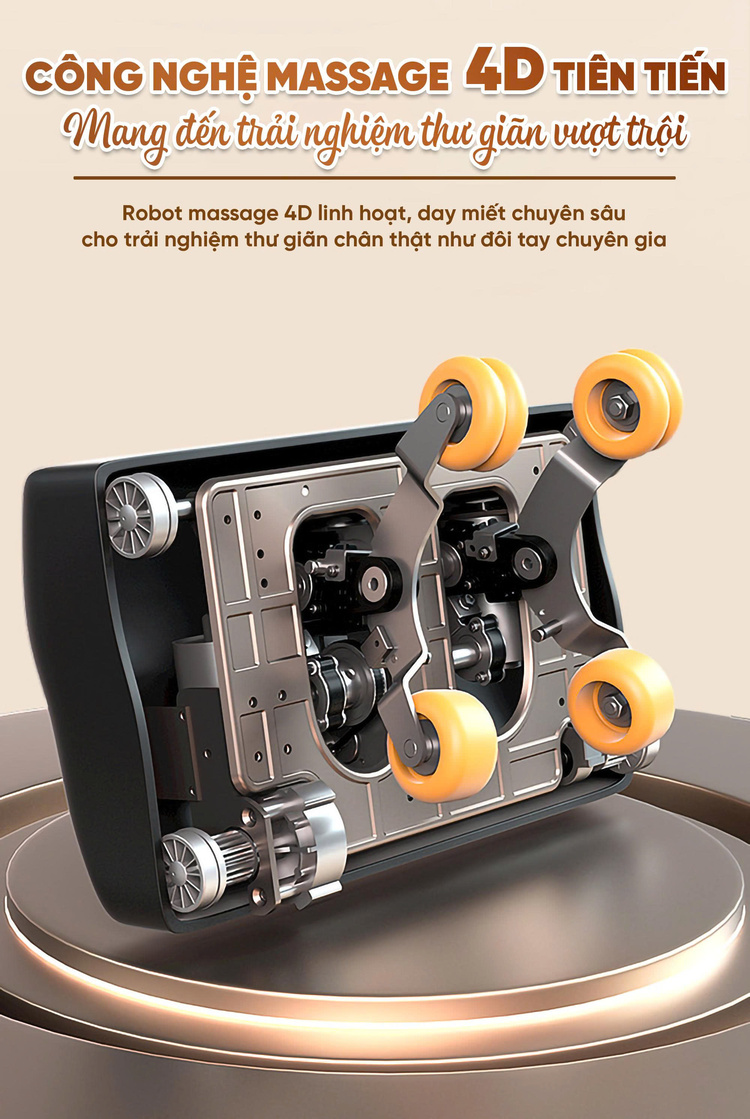 Ghế massage kinh doanh Queen Crown KD79 - Công nghệ 4D hiện đại