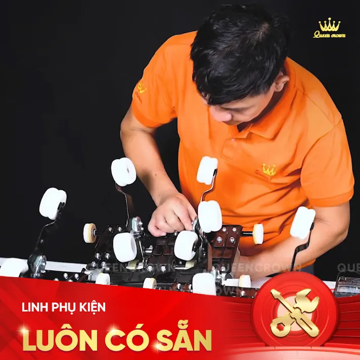 Quy trình sửa chữa chuyên nghiệp tại Queen Crown