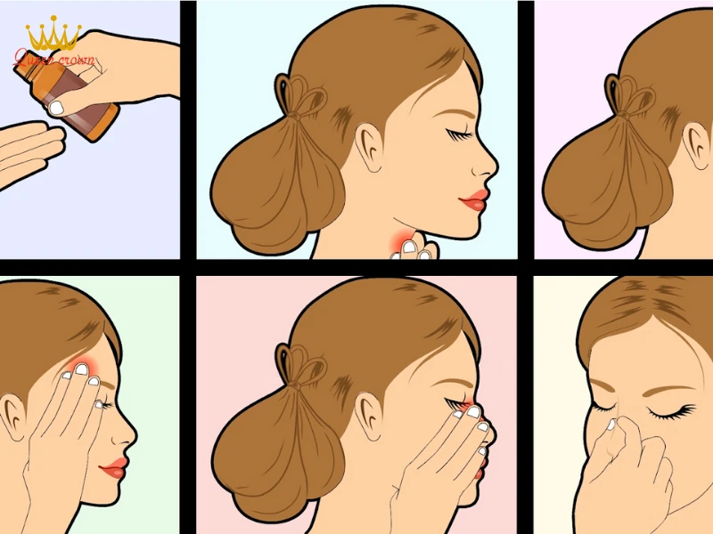 Hướng dẫn cách massage da mặt cho từng vùng cụ thể