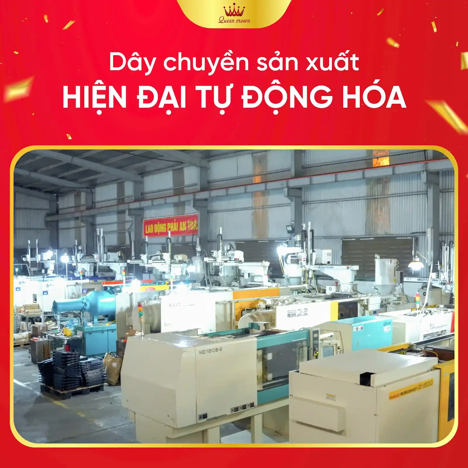 Quy trình gia công ghế massage bọc da PU tại nhà máy Queen Crown
