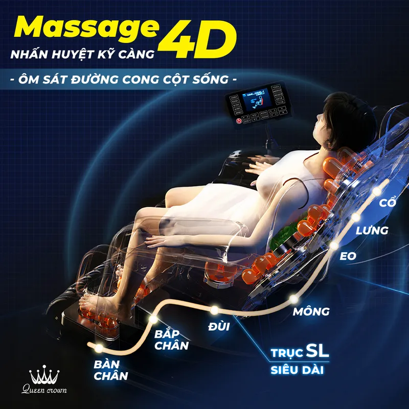 Có bao nhiêu loại ghế massage