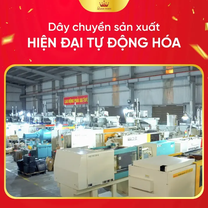 Tham khảo quy trình gia công chất lượng cao tại Queen Crown