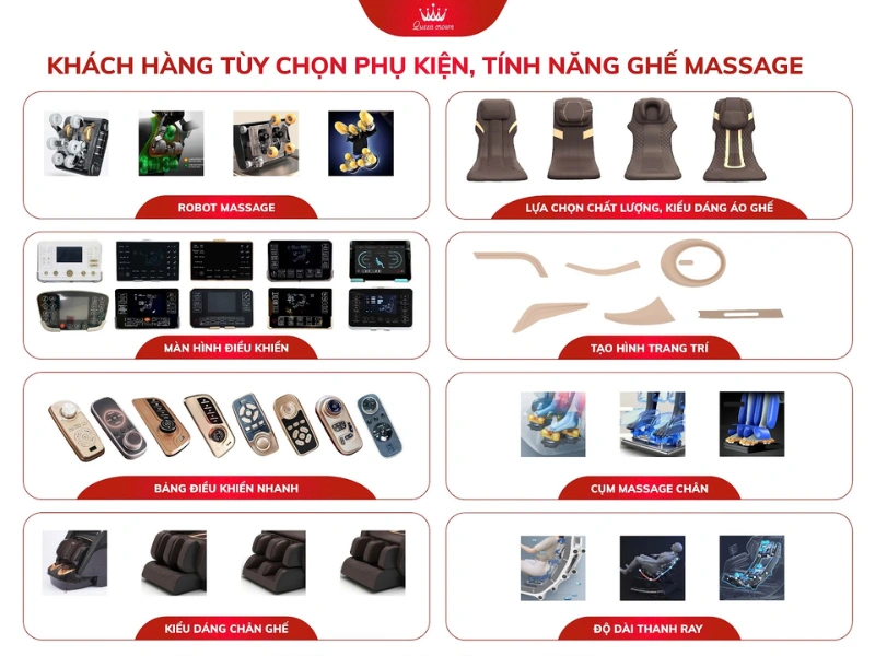 Gia Công Ghế Massage Văn Phòng 