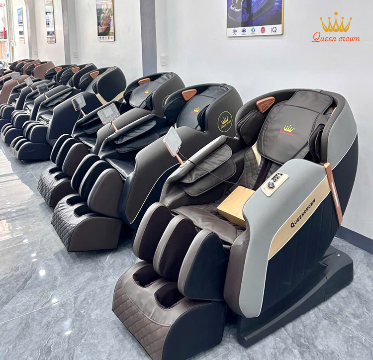 Mua ghế massage An Giang tại Queen Crown nhiều mẫu mã