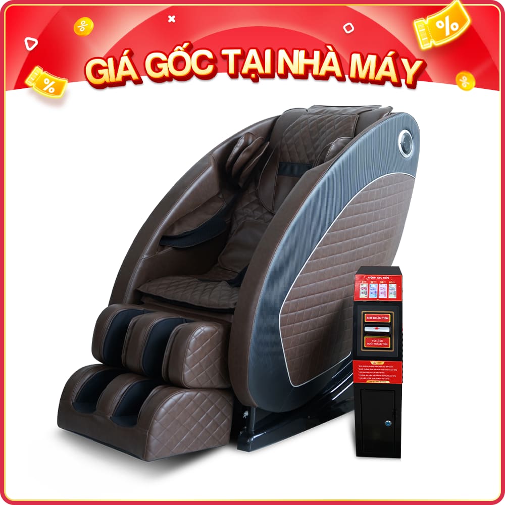 Ghế massage kinh doanh Queen Crown QC KD7