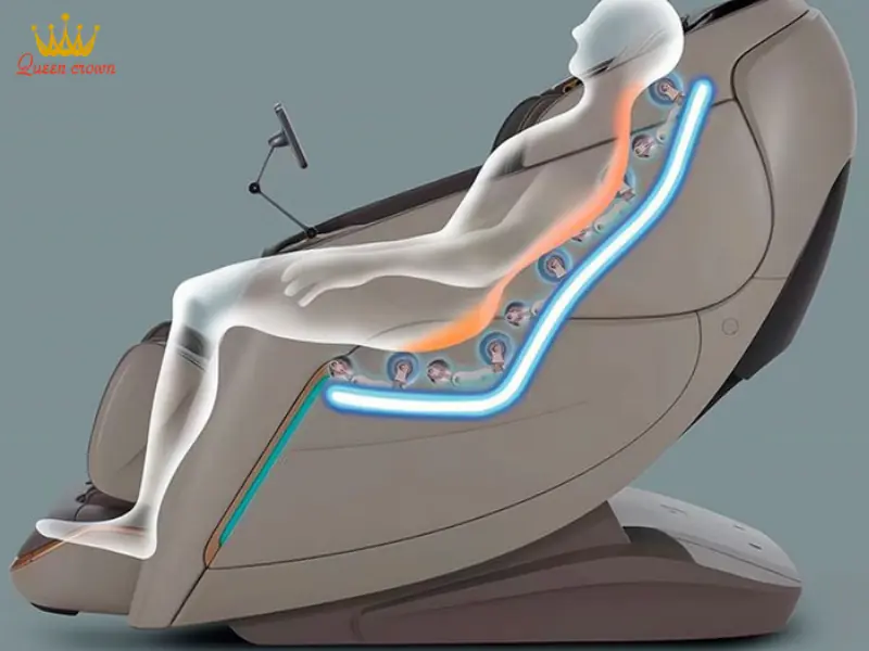 Ưu điểm khi sử dụng ghế massage có con lăn Silicon